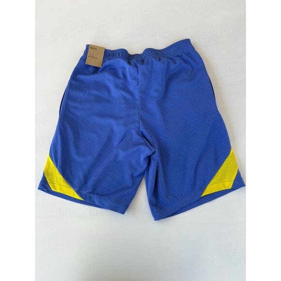 Nike Strike 23 Club America Blue & Yellow Soccer Shorts Slim Fit S - Picture 3 of 7